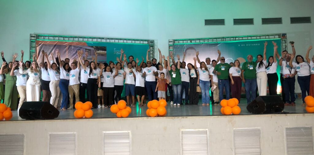 Foto oficial ao final do 3º Encontro de Transplantados do Cariri